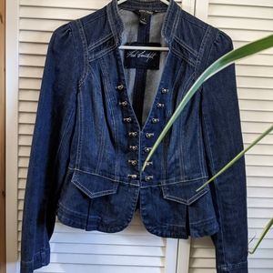White House Black Market Denim Jacket
